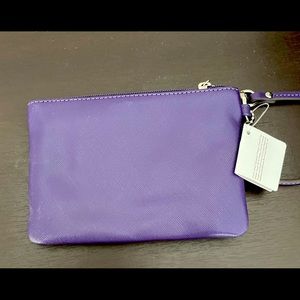 Coach Leather Small Wristlet